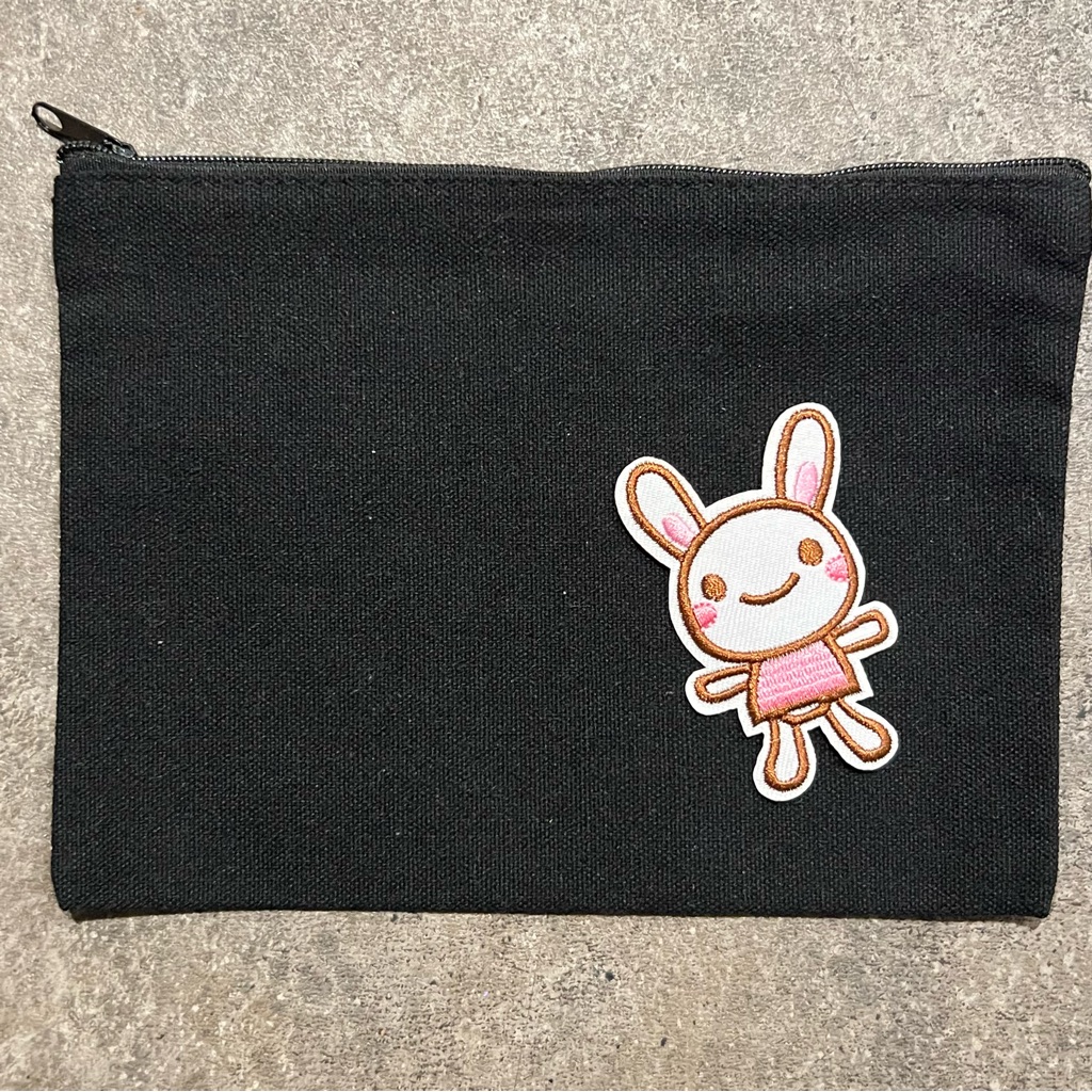 Black Pouch With Patch